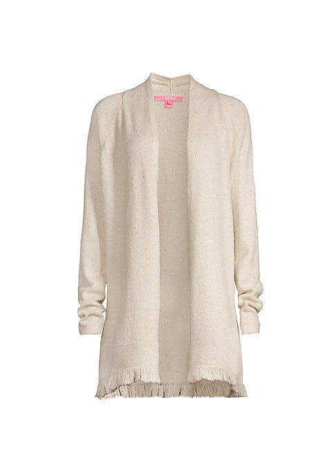 Sparkling Fringe Cardigan