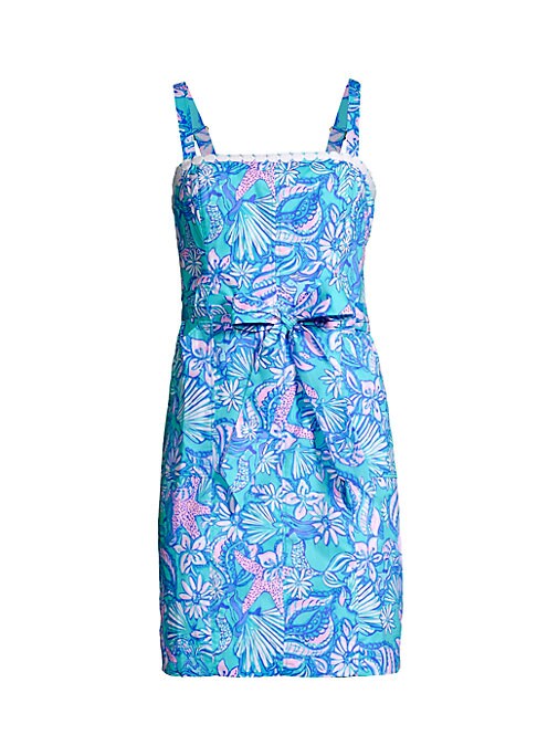 Aqua Chic Midi Dress