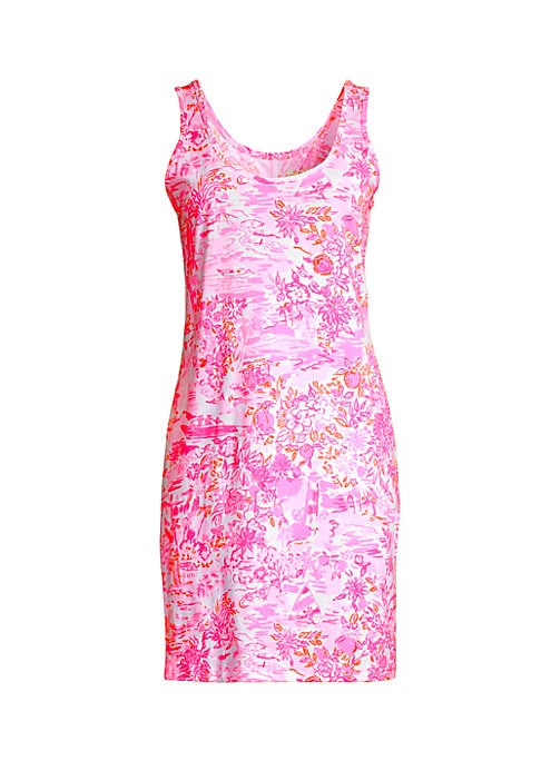 Floral Scoopneck Dress