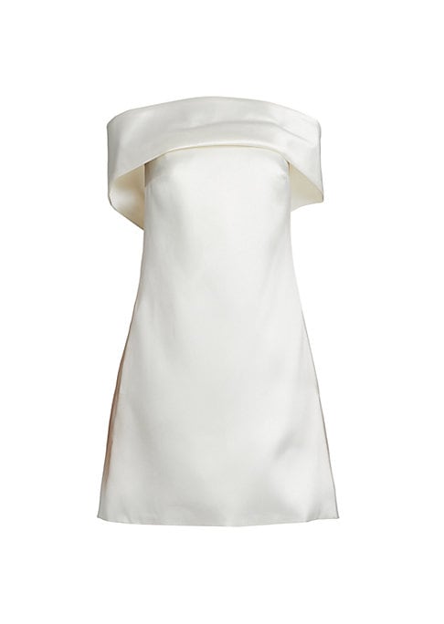 Dramatic Bow Shift Dress
