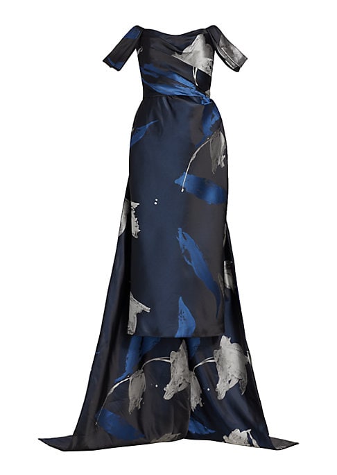 Sculpted Elegance Gown