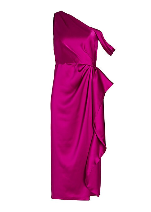 Elegant Ruffle Midi Dress