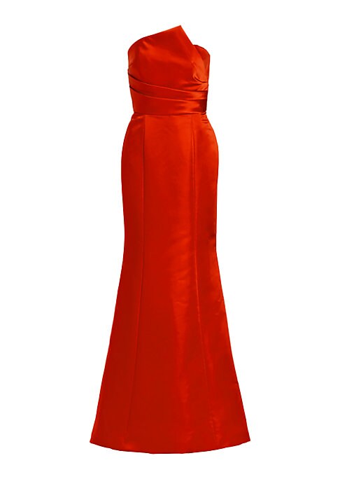 Elegant Asymmetrical Mermaid Dress