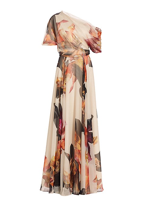 Elegant Floral Slip Dress