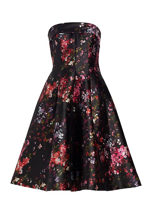 Floral Elegance Cocktail Dress
