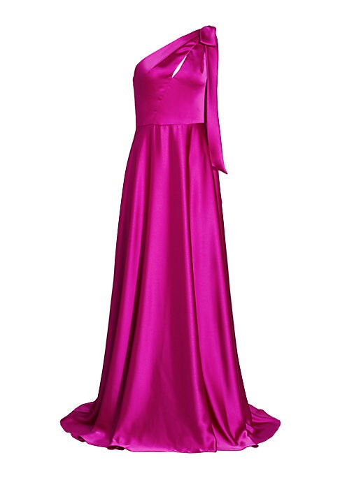 Bow-Detail Elegant Gown