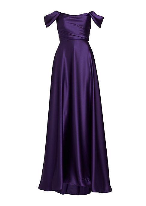 Elegant Satin Gown