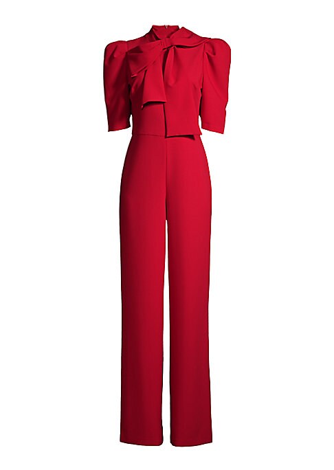 Chic Bow-Detail Jumpsuit