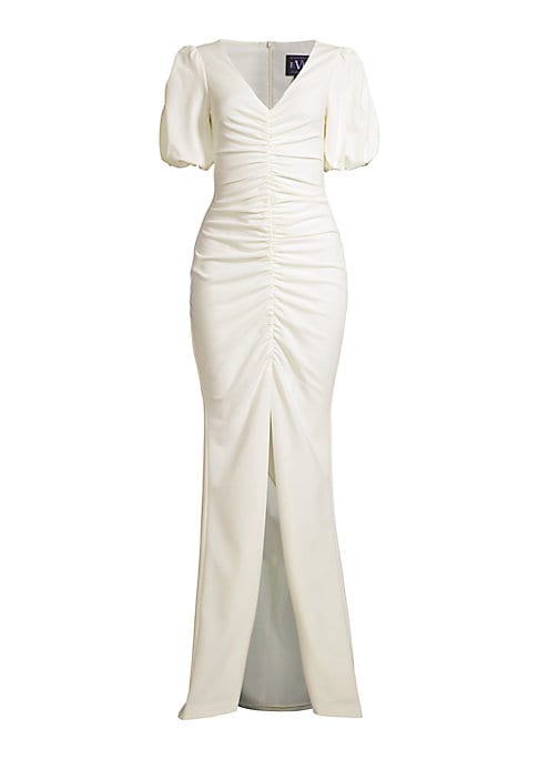Vented Elegance Gown