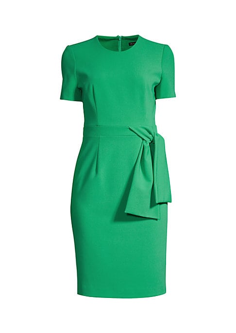 Elegant Asymmetrical Sheath Dress