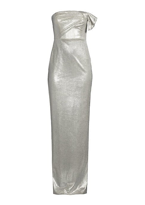 Elegant Bow Glam Gown