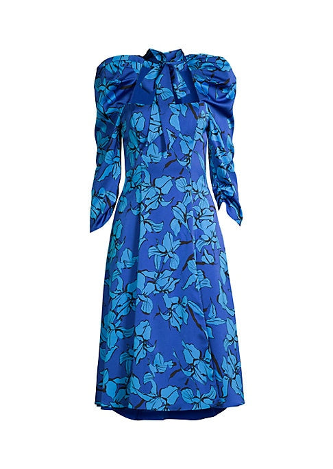 Floral Puff Sleeve Dress