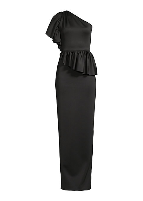 Elegant Asymmetric Gown