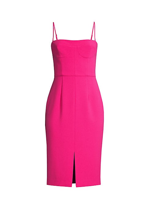 Elegant Crepe Sheath
