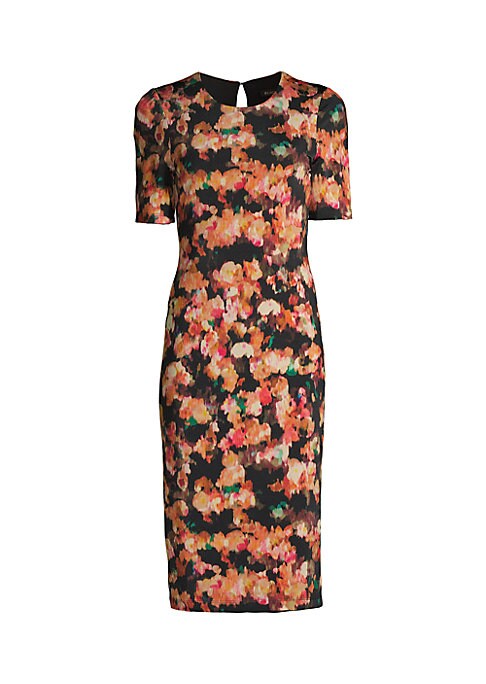 Chic Mesh Sheath Dress