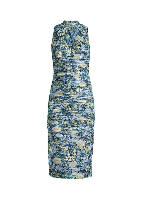 Floral Knot Maxi Dress