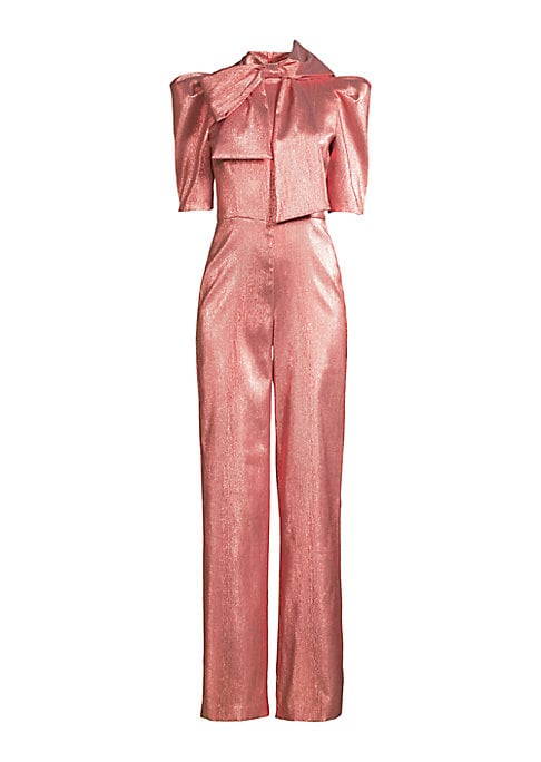 Chic Bow Elegance Jumpsuit