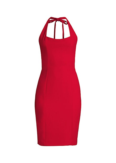 Elegant Halter Sheath Dress