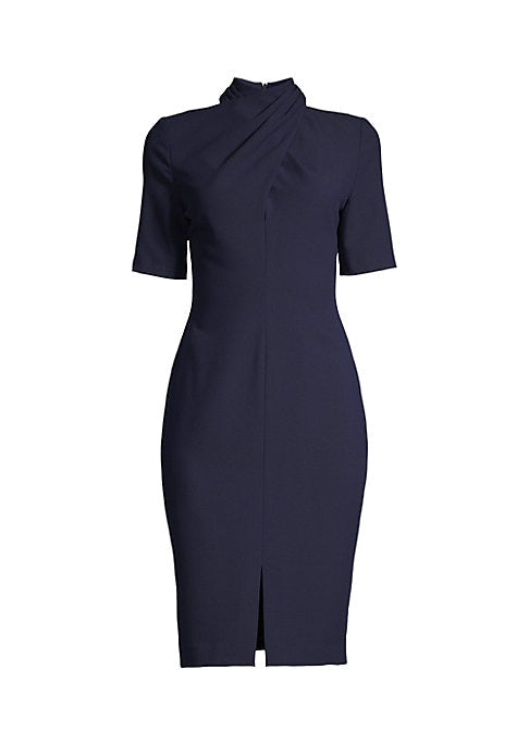Twist Elegance Sheath Dress