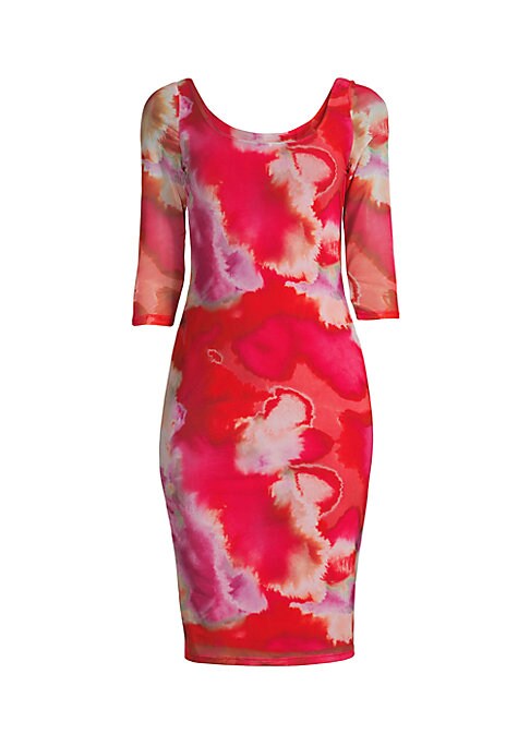 Chic Mesh Sheath Dress