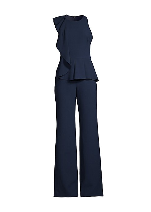 Ruffled Peplum Elegance Jumpsuit
