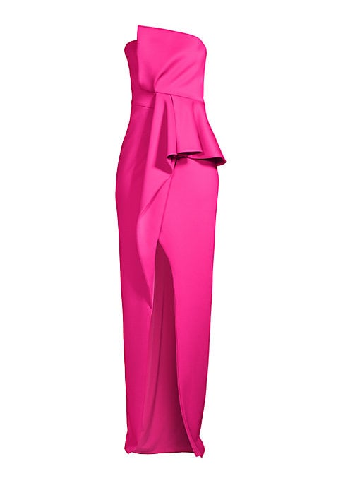 Modern High-Cut Gown