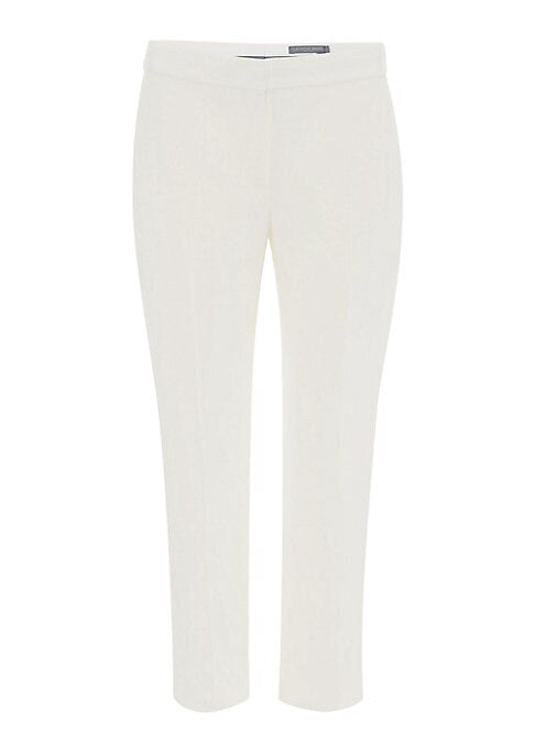 Cropped Stretch Tailored Trousers