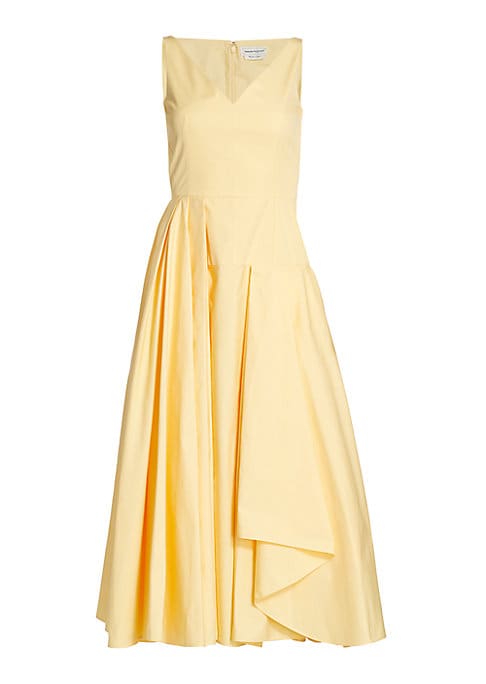 Sunny A-Line Midi Dress