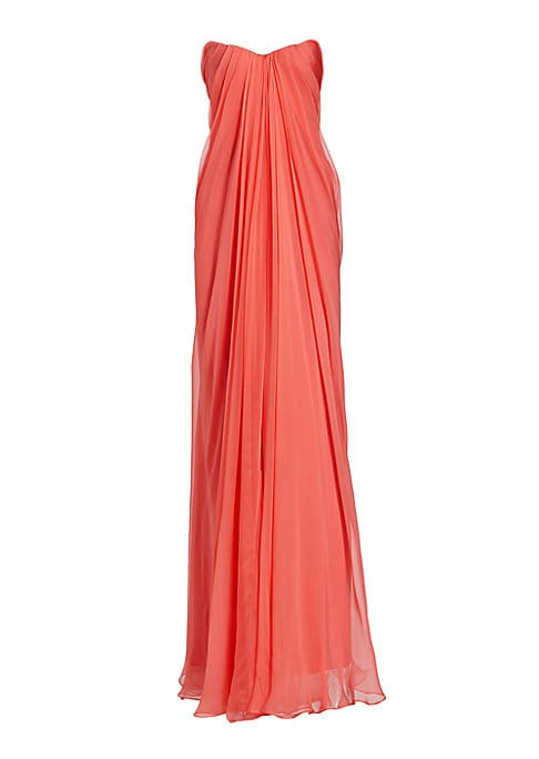 Chic Silk Evening Dress