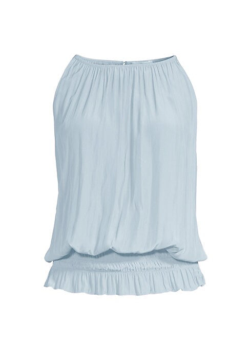 Gathered Blouson Top