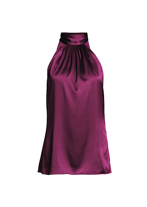 Elegant Bow Halter Top
