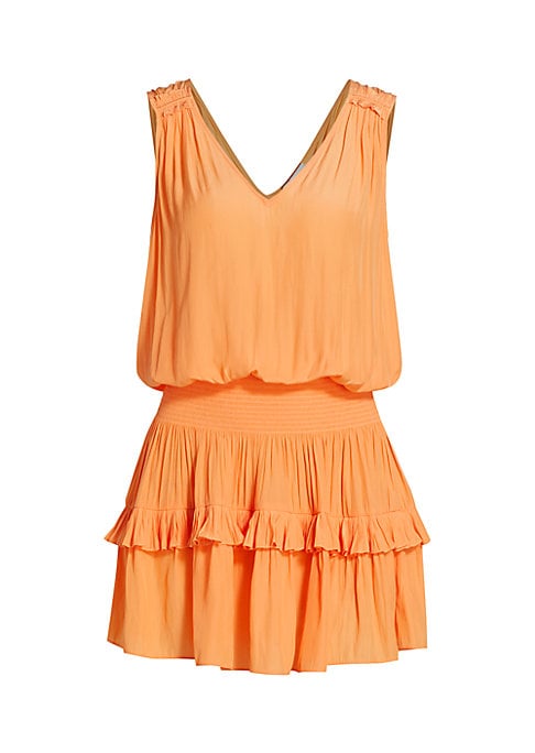 Ruffled Charm Mini Dress