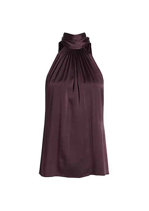 Elegant Silk Halter