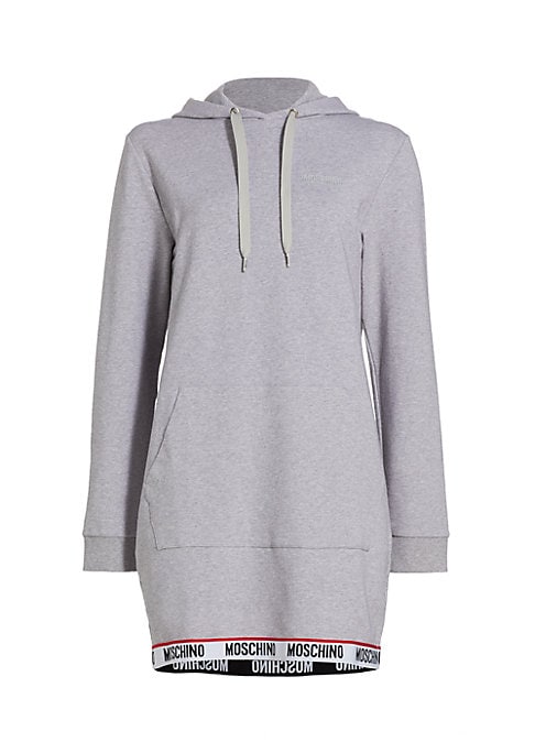 Logo Tape Hoodie Dress