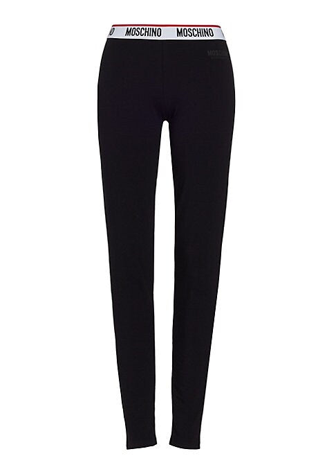 Athletic Cotton Blend Leggings