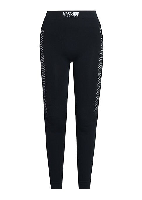 Mesh Accent Leggings