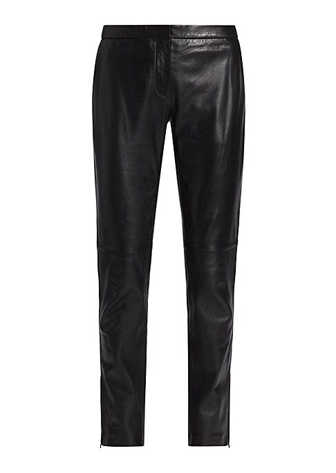 Convertible Leather Trousers