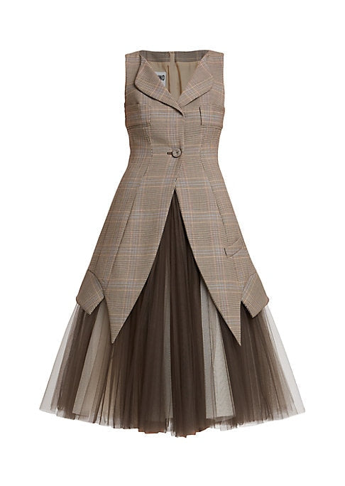 Tulle & Tailored Glam Dress