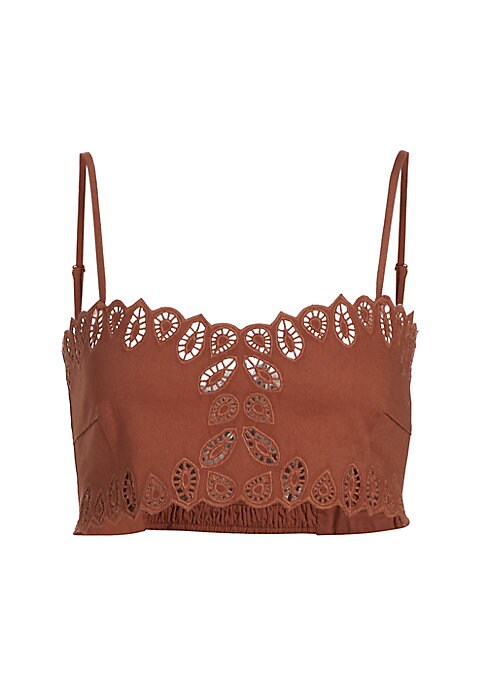 Sweetheart Eyelet Top