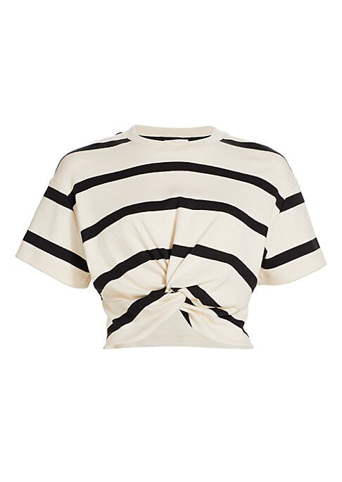 Striped Knot Tee