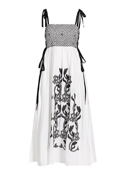 Embroidered Lace Dress