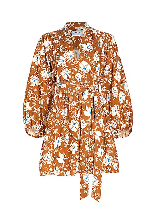 Floral Chic Mini Dress