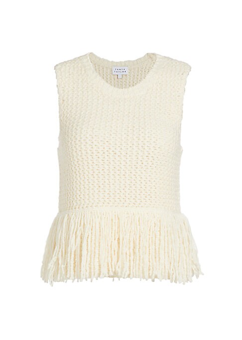 Fringe Cozy Knit Top