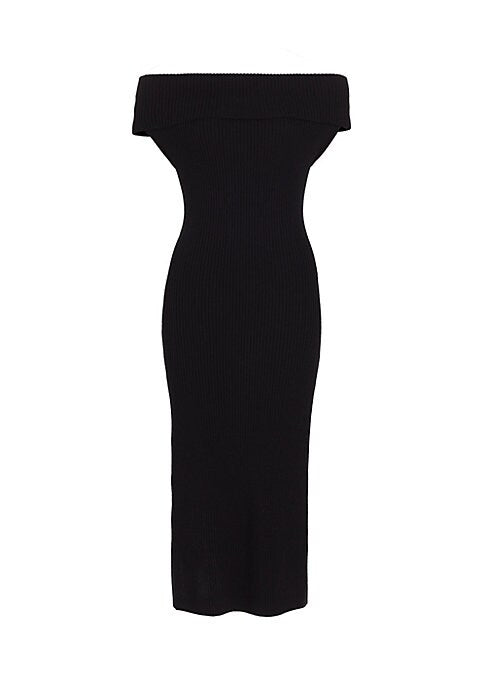 Chic Wool Midi Dress