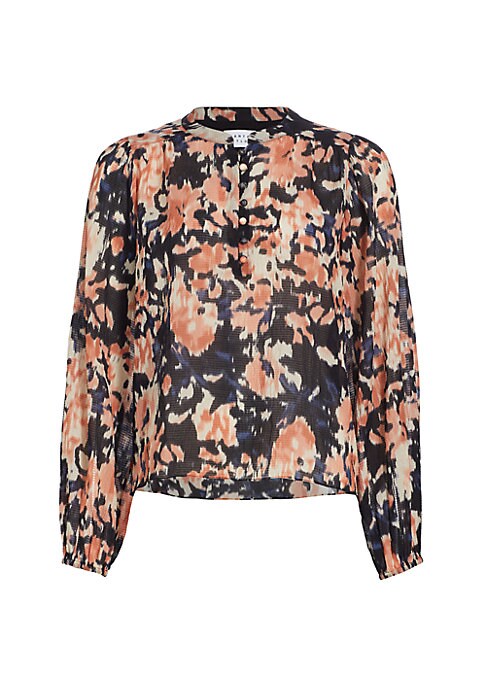 Abstract Print Blouse