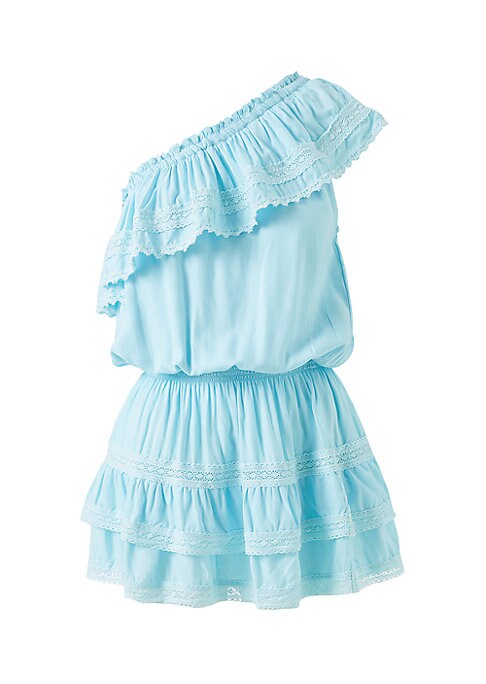 Ruffled One-Shoulder Dress