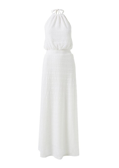Tassel Halter Knit Dress