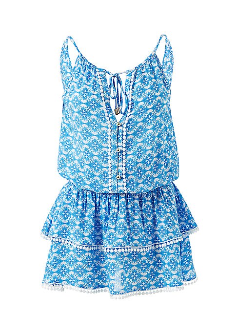 Vibrant Pom-Pom Dress