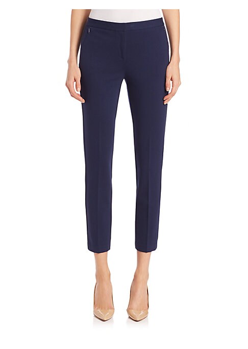 Sleek Stretch Knit Trousers