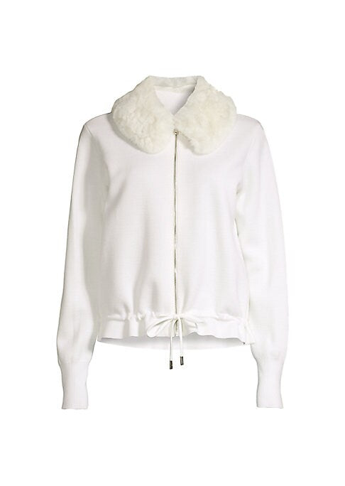 Chic Faux Fur Cardigan